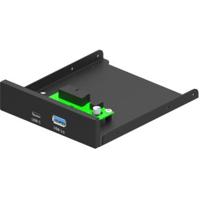 Gembird FDI3-U3C-01 geheugenkaartlezer USB Intern Zwart Gembird FDI3-U3C-01 geheugenkaartlezer USB Intern Zwart