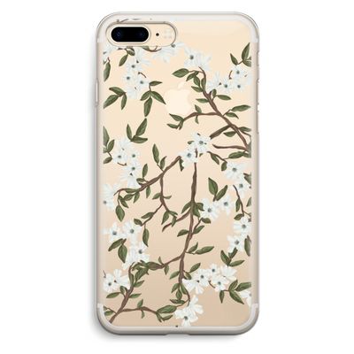 Blossoming spring: iPhone 7 Plus Transparant Hoesje