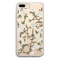 Blossoming spring: iPhone 7 Plus Transparant Hoesje