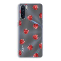 Framboosjes: Oppo A91 Transparant Hoesje