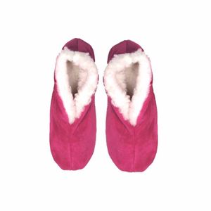 Roze echte suede Spaanse sloffen dames maat 38 38  -