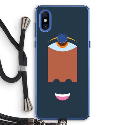 Mono M: Xiaomi Mi Mix 3 Transparant Hoesje met koord