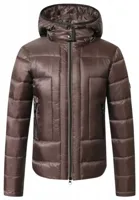 Covalliero Quilted JR Winterjas AW24/25 bruin maat:140
