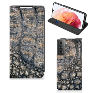 Samsung Galaxy S21 Hoesje maken Krokodillenprint