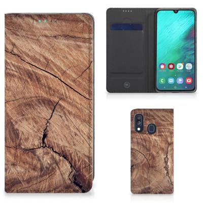 Samsung Galaxy A40 Book | Wallet Case | Tree Trunk