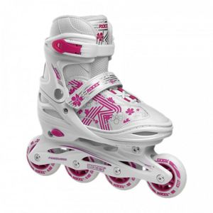 Roces Inline skates Jokey 3.0 softboot 82A wit/roze mt 38-41