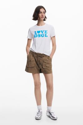 Plain cargo shorts - GREEN - XL