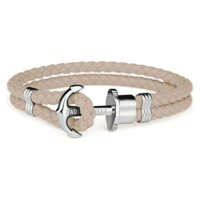 Armband Paul Hewitt PH-PH-L-S-H Beige Afmeting 14,5 cm Armband Paul Hewitt PH-PH-L-S-H Beige Afmeting 14,5 cm