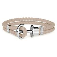 Armband Paul Hewitt PH-PH-L-S-H Beige Afmeting 14,5 cm Armband Paul Hewitt PH-PH-L-S-H Beige Afmeting 14,5 cm