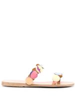 Ancient Greek Sandals sandales St Tropez en cuir - Argent - thumbnail