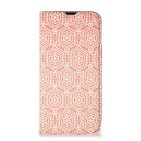iPhone 14 | Hoesje met Magneet | Pattern Orange