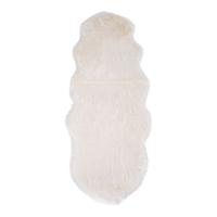 Moore - Lambskin Artificial - Kunstmatige lamsvacht - Ivoor - 60x180 cm