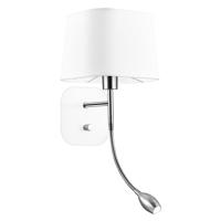Lyora WandlampMontato wit met chroom - 6916202