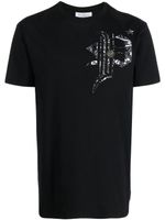 Philipp Plein t-shirt imprimé à manches courtes - Noir - thumbnail