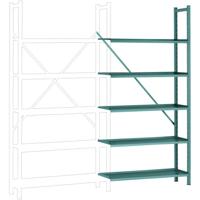 Manuflex RA3152.5021 Magazijnstelling uitbreidingsmodule (b x h x d) 1280 x 2500 x 1000 mm Staalbodem