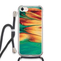 Green Inferno: iPhone 7 Transparant Hoesje met koord