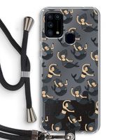 Zeemeermin: Samsung Galaxy M31 Transparant Hoesje met koord