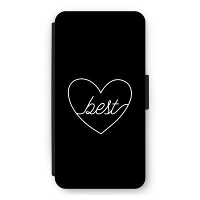Best heart black: iPhone 11 Flip Hoesje