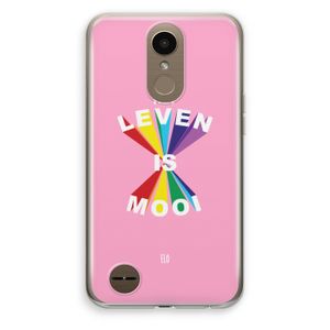 Het Leven Is Mooi: LG K10 (2017) Transparant Hoesje