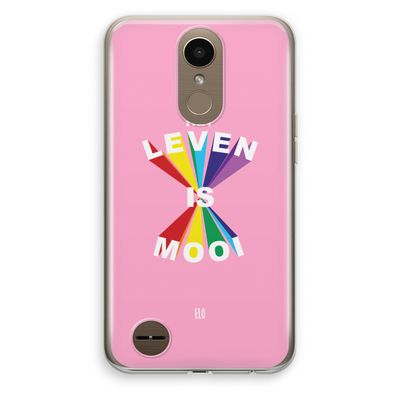 Het Leven Is Mooi: LG K10 (2017) Transparant Hoesje