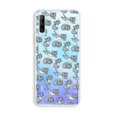 Poezen: Huawei P Smart Pro Transparant Hoesje