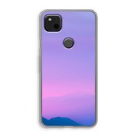 Sunset pastel: Google Pixel 4a Transparant Hoesje