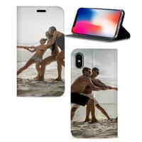 Apple iPhone X | Xs Stand Case | Hoesje maken | met Foto&apos;s | Eigen telefoonhoesje ontwerpen | Op maat gemaakt