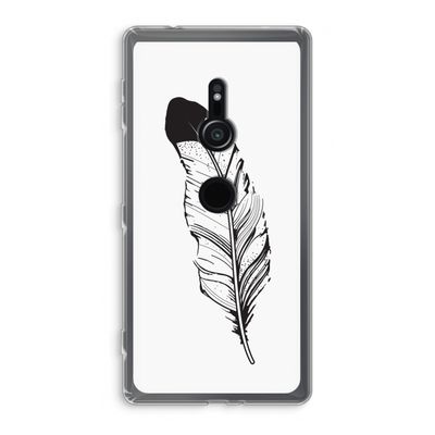 Pluim: Sony Xperia XZ2 Transparant Hoesje