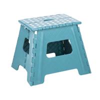 HI Huishoudtrap - blauw - 38 x 32 x 31 cm - opvouwbaar - keukentrap HI Huishoudtrap - blauw - 38 x 32 x 31 cm - opvouwbaar - keukentrap