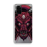 Hell Hound and Serpents: Samsung Galaxy S20 Plus Transparant Hoesje Hell Hound and Serpents: Samsung Galaxy S20 Plus Transparant Hoesje