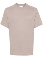 Axel Arigato t-shirt en coton à logo imprimé - Gris