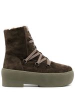 GIABORGHINI bottines Gia24 à plateforme - Marron