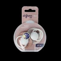 Fopspeen glow dynamic 18+ mnd ivory/blush 2 Stuks