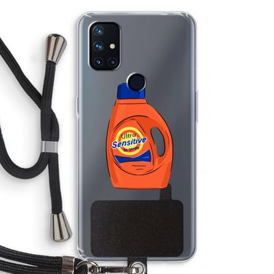 Ultra Sensitive: OnePlus Nord N10 5G Transparant Hoesje met koord