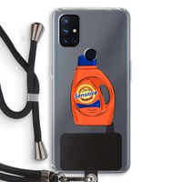 Ultra Sensitive: OnePlus Nord N10 5G Transparant Hoesje met koord