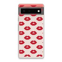 Lips: Google Pixel 6 Transparant Hoesje