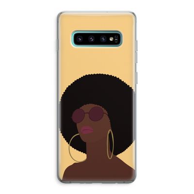 Golden hour: Samsung Galaxy S10 Plus Transparant Hoesje