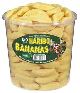 Haribo Schuim Bananas 150 stuks
