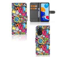 Xiaomi Redmi Note 11/11S | Wallet Case | met Pasjes | Punk Rock