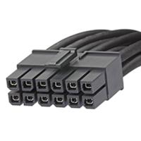 Molex 451361201 Male behuizing (kabel) Totaal aantal polen: 12 Inhoud: 1 stuk(s) Bulk