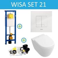 Wisa XS Subway 2.0 Compact Delos set21 Wit (meerprijs €10,00)