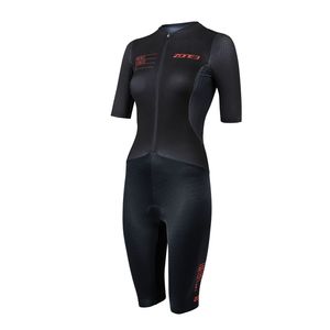 Zone3 Aeroforce X II trisuit korte mouw zwart dames M