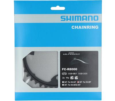 Shimano kettingblad ultegra 11v 39t y1w839000 fc-r8000