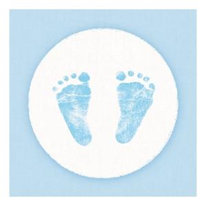 Ambiente Servetten - Jongen geboren - 20x - kraamvisite babyshower