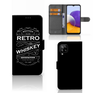 Samsung Galaxy A22 4G | M22 Book Cover Whiskey