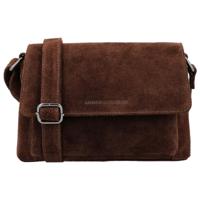 Hide & stitches brazos schoudertas-Dark Brown