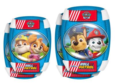 Nickelodeon Paw patrol knie- en elleboogbeschermers jongens blauw