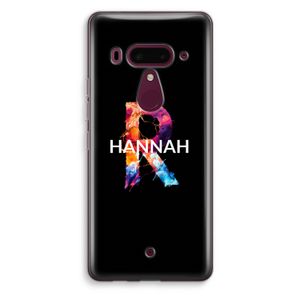 Abstract Spectrum: HTC U12+ Transparant Hoesje