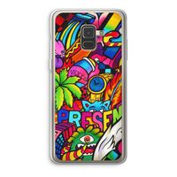 Represent: Samsung Galaxy A8 (2018) Transparant Hoesje