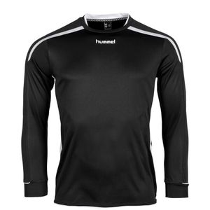 Hummel 111005 Preston Shirt l.m. - Black-White - S